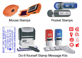 Specialty Stamps: D-I-Y Stamp Kits, Mouse Stamps, Pocket Stamps